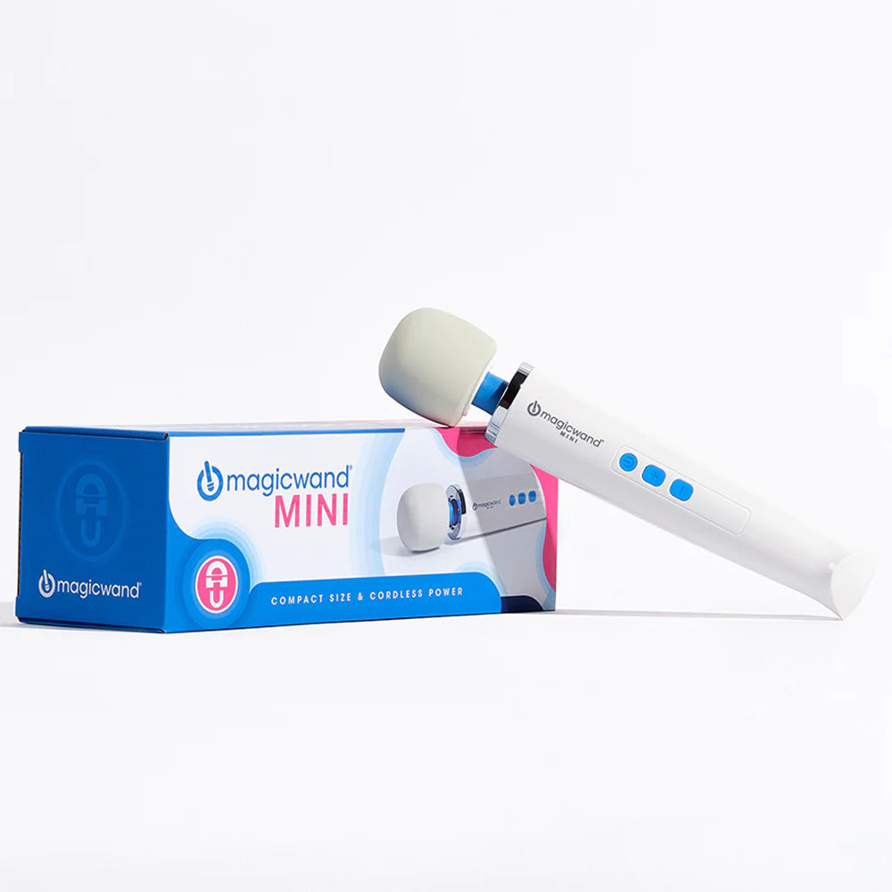 Magic Wand Mini product displayed beside its retail box