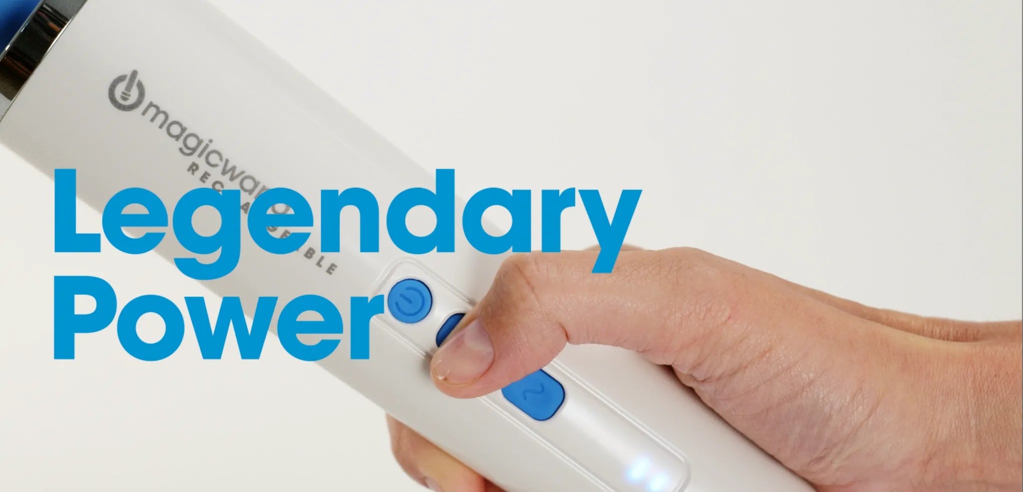 Highlight of the legendary power feature on Magic Wand Rechargeable