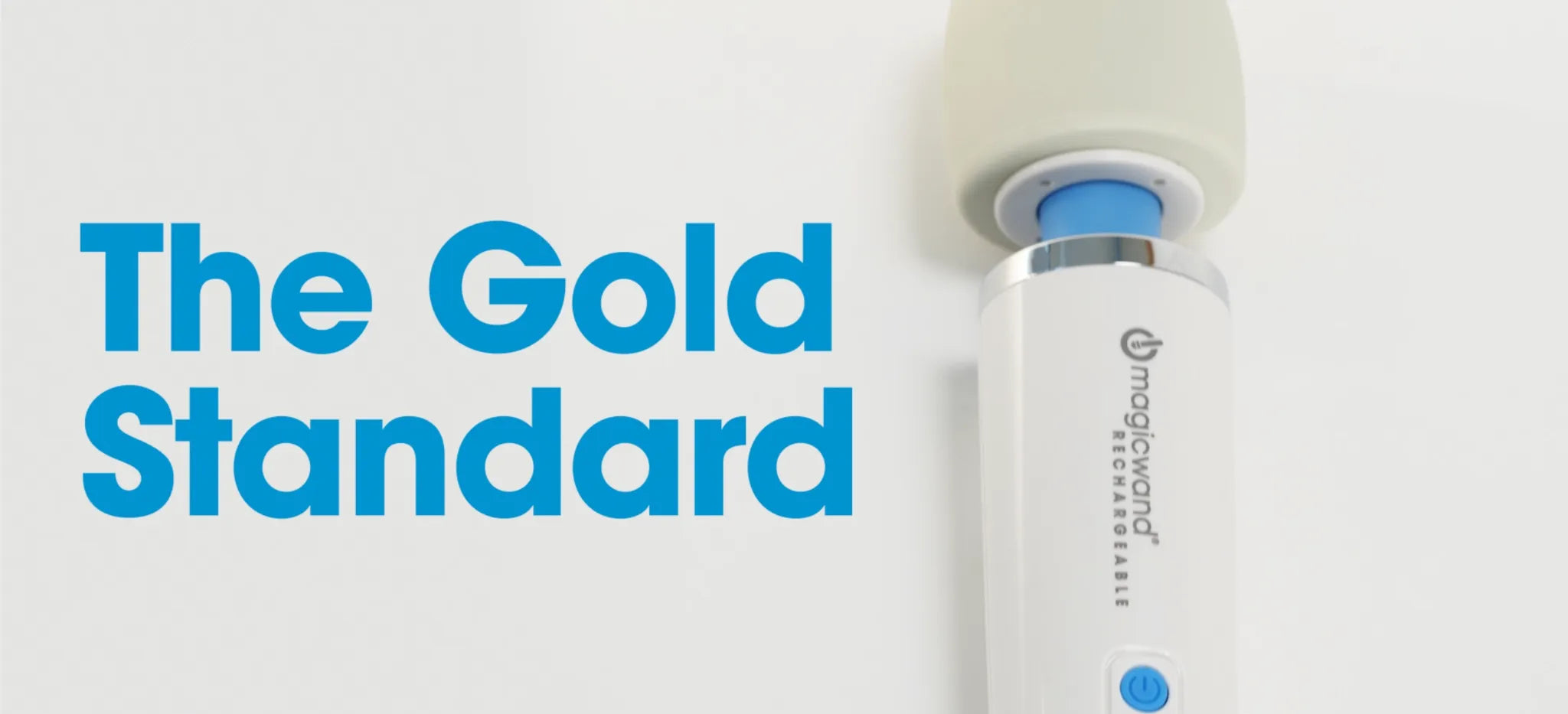 Magic Wand Rechargeable shown as the gold standard in personal massagers