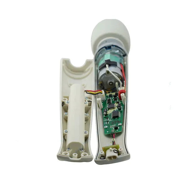 Inside view of a genuine Magic Wand with clean, high-quality circuitry